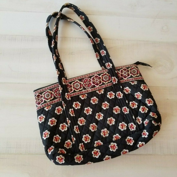 Vera Bradley Handbags - Vera Bradley Red and Black Shoulder Bag Purse